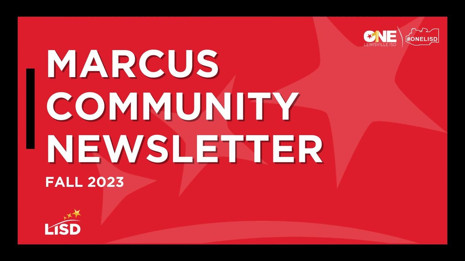 Fall 2023 Marcus Marauder Community Newsletter